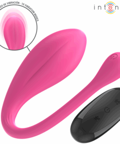 INTENSE - JANICE U VIBRATOR DOPPELTE STIMULATION 10 VIBRATIONEN ROSA FERNBEDIENUNG