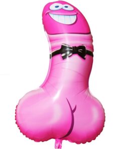 DIABLO PICANTE - ROSA PARTYBALLON IN PENISFORM