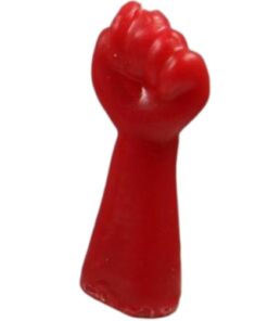DIABLO PICANTE - FAUSTFÖRMIGE KERZE ROT