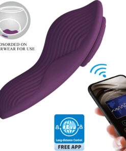 PRETTY LOVE - MANE LAY ON CLITORIS MASSAGER 10 VIBRATIONEN FERNBEDIENUNG LILA
