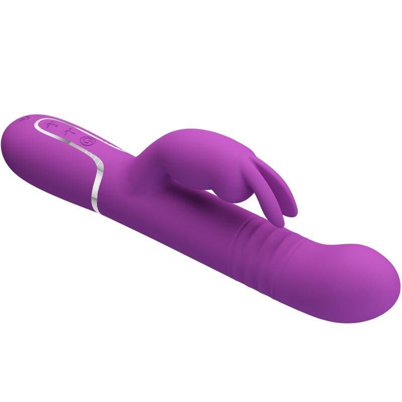 PRETTY LOVE - COALE 4 IN 1 MULTIFUNKTIONS-RABBIT-VIBRATOR LILA – Bild 4