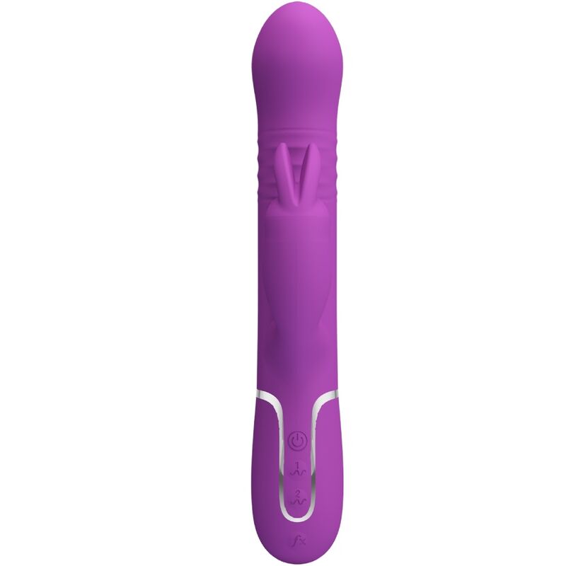 PRETTY LOVE - COALE 4 IN 1 MULTIFUNKTIONS-RABBIT-VIBRATOR LILA – Bild 2