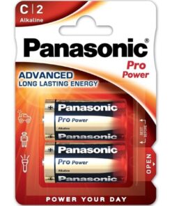 PANASONIC - PRO POWER ALKALINE C BATTERIE LR14 BLISTER*2