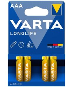VARTA - LANGLEBIGE ALKALINE-BATTERIE AAA LR03 BLISTER*4