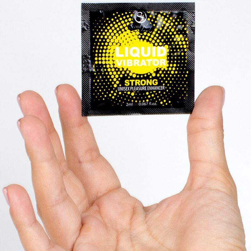 SECRETPLAY - EINZELDOSIS-VIBRATORFLÜSSIGKEIT STARK 2 ML – Bild 3