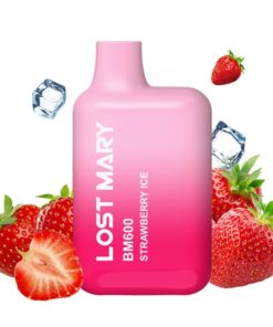 LOST MARY - BM600 NIKOTIN-VAPER 2% EINWEG ERDBEEREIS