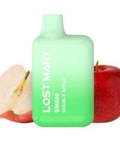 LOST MARY - BM600 NICOTINE VAPER 2% EINWEG DOPPELTER APFEL