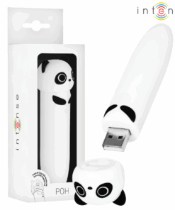 INTENSE - POH PANDA VIBRIERENDER BULLET, USB WIEDERAUFLADBAR, 10 X 2,2 CM