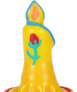 CONDOMERIE - HANDBEMALTE NEUHEITSKERZE MIT KONDOM