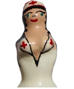 CONDOMERIE - HANDBEMALTE NEUHEITSKONDOME KRANKENSCHWESTER BLOND