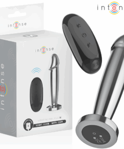 INTENSE - ANAL PLUG 10 VIBRATIONEN METALLDILDO MIT FERNBEDIENUNG M