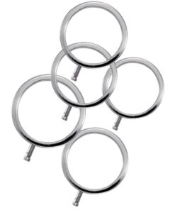 ELECTRASTIM - ELECTRARINGS METALL-PENISRINGE 5ER-PACK