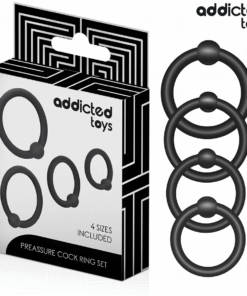 ADDICTED TOYS - SET AUS DRUCKRINGEN AUS SILIKON