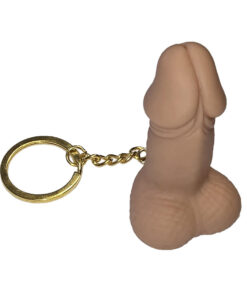 DIABLO PICANTE - PFEIFEN-SCHLÜSSELANHÄNGER IN FORM EINES PENIS IN HAUTFARBE