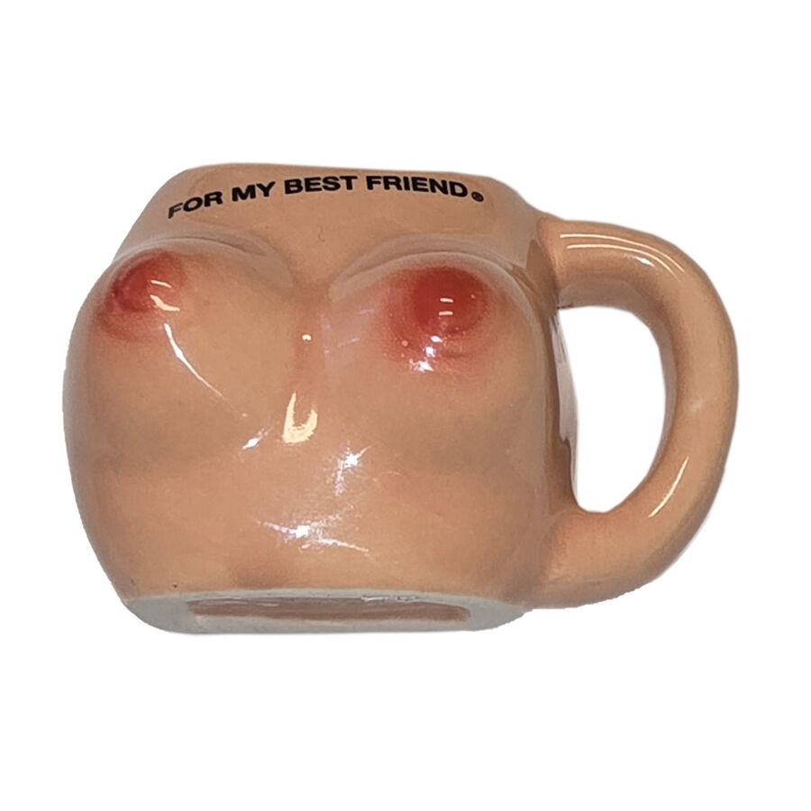 DIABLO PICANTE  SCHNAPSGLAS-MAGNET MIT BRÜSTEN „FÜR MEINE BESTE FREUNDIN“
