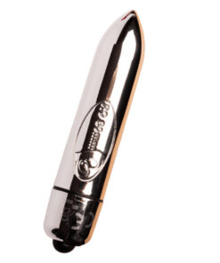 ROCKS-OFF - RO-80 CHROM VIBRIERENDES BULLET SILBER