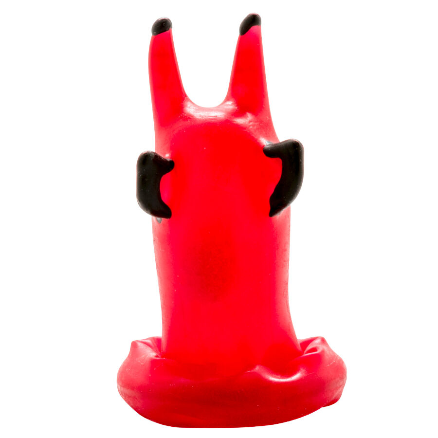CONDOMERIE - HANDBEMALTE NEUHEITSKONDOME RED DEVIL – Bild 3