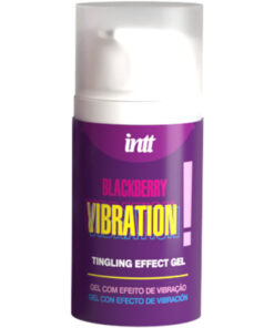 INTT RELEASES - FLÜSSIGE VIBRATIONSGEL MIT BROMBEERGESCHMACK 15 ML