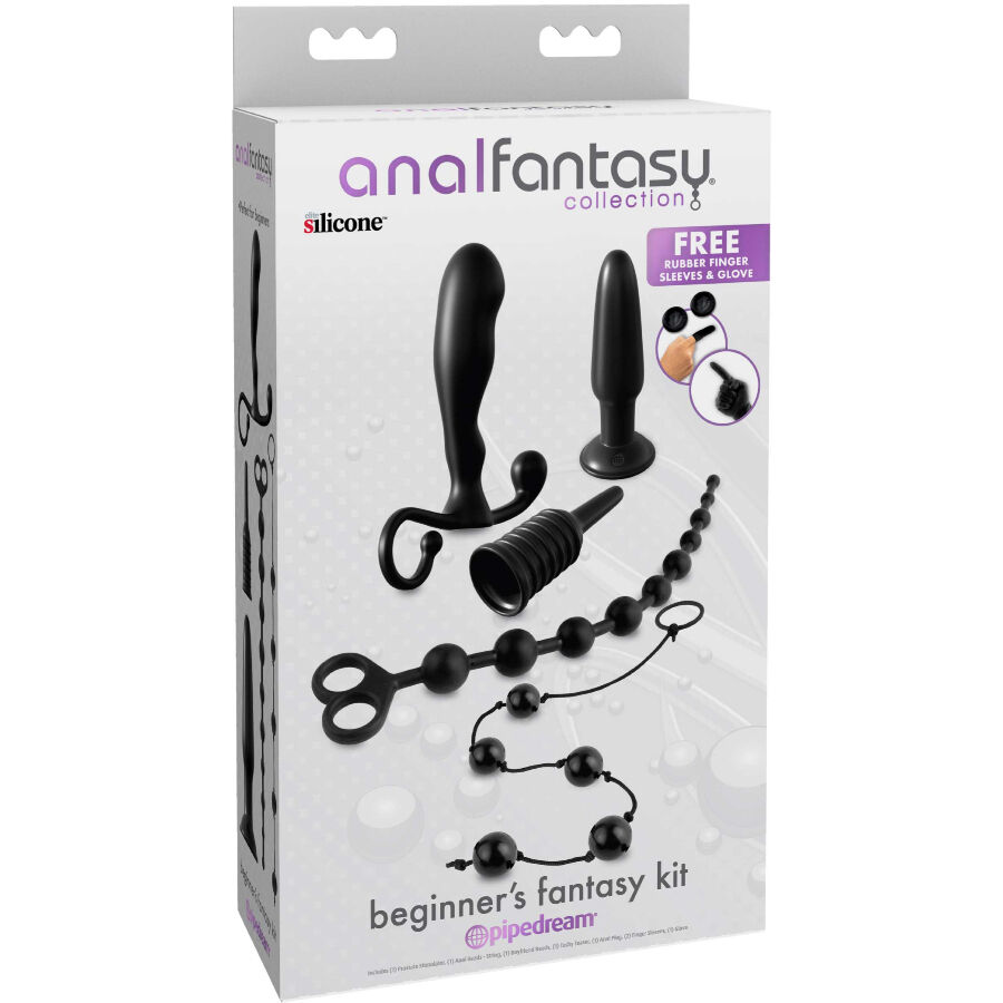 ANAL FANTASY ELITE COLLECTION - BEGINNER FANTASY ANAL KIT SCHWARZ