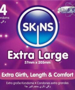 SKINS - EXTRA GROSSE PREMIUM-KONDOME PACKUNG 4