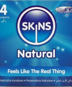 SKINS - NATÜRLICHE PREMIUM-KONDOME PACKUNG 4