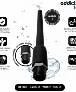 Alternative view of ADDICTED TOYS - ANAL CLEANER MIT UNIVERSALADAPTER MODELL 1