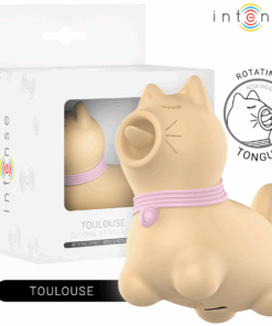 INTENSE - TOULOUSE STIMULATOR MIT 360 ROTIERENDER ZUNGE GELB