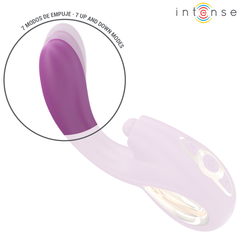 INTENSE - LALI MULTIFUNKTIONS-G-PUNKT-VIBRATOR TAPPING STOSS VIBRATION LILA – Bild 4