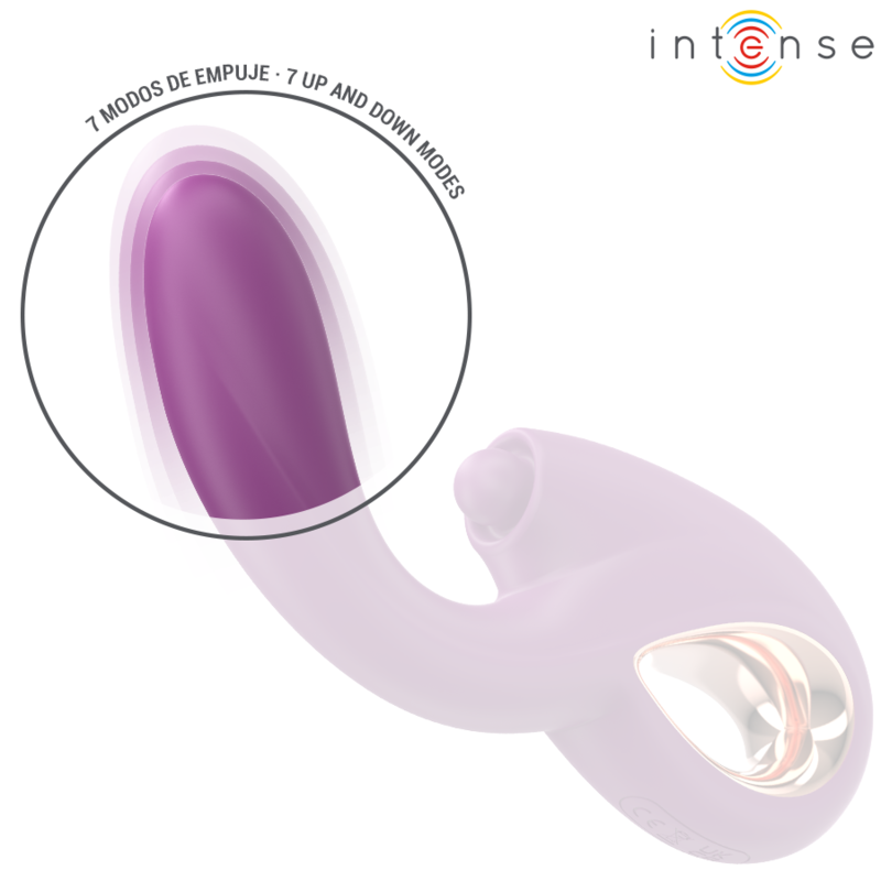 INTENSE - LALI MULTIFUNKTIONS-G-PUNKT-VIBRATOR TAPPING STOSS VIBRATION LILA – Bild 5