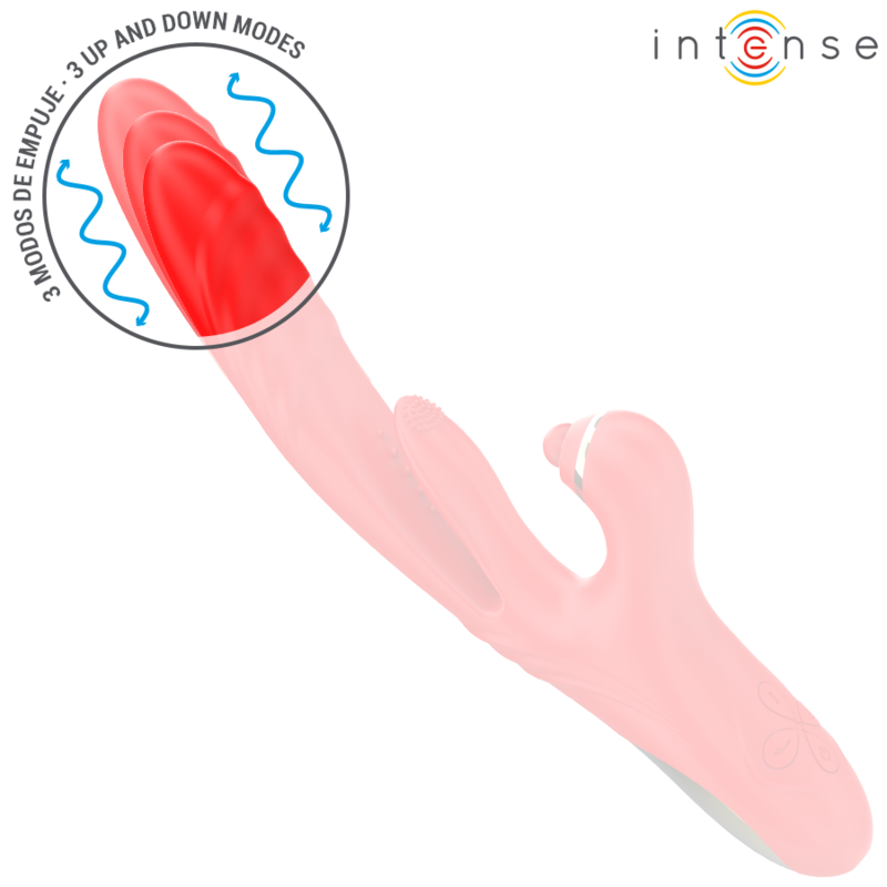 INTENSE - ROSALIA MULTIFUNKTIONSVIBRATOR 3 IN 1 ROT – Bild 4