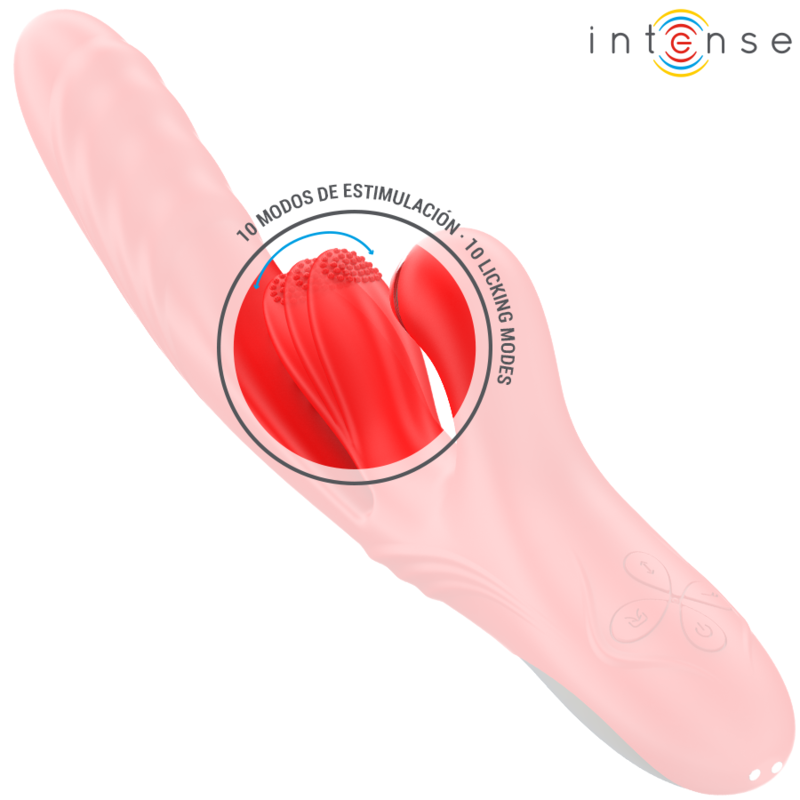 INTENSE - ROSALIA MULTIFUNKTIONSVIBRATOR 3 IN 1 ROT – Bild 5