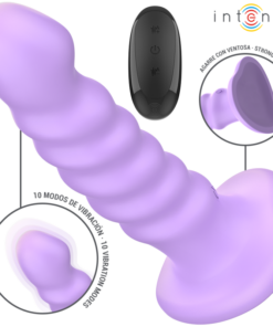 Alternative view of INTENSE - BRENDA VIBRATOR GRÖSSE M SPIRALENDESIGN 10 VIBRATIONEN LILA FERNBEDIENUNG
