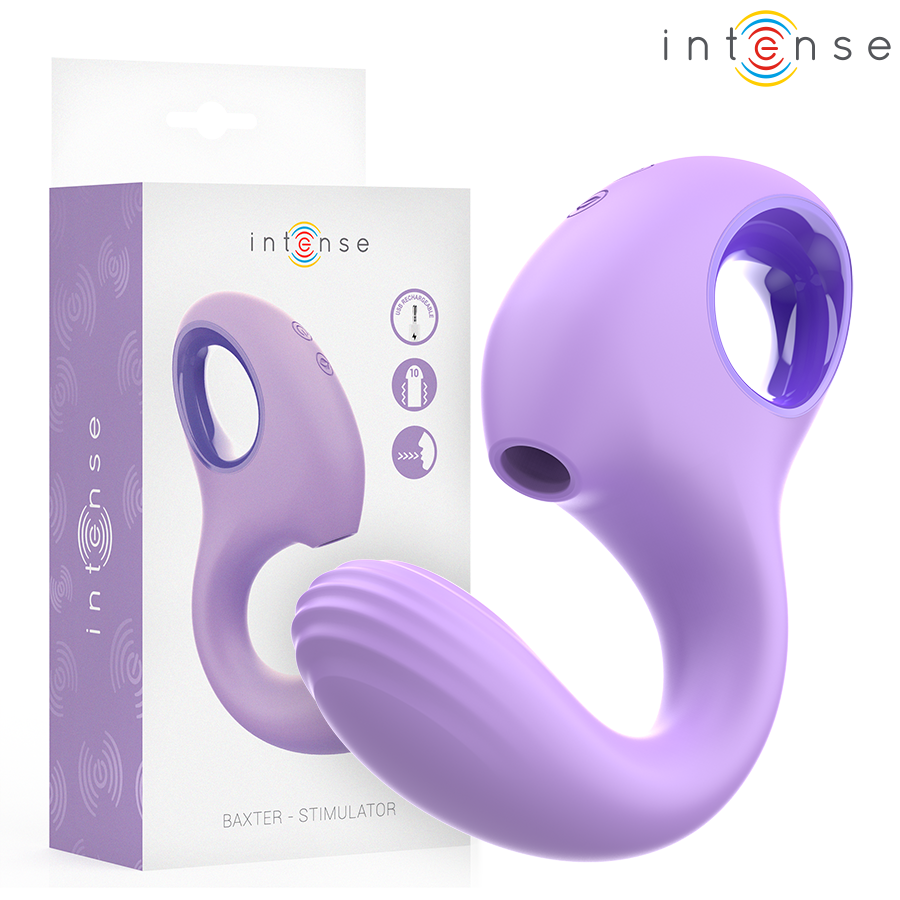 INTENSE - BAXTER VIBRATOR  STIMULATOR VIOLETT