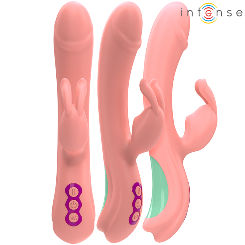 INTENSE - RACHEL RABBIT VIBRATOR 5 VIBRATIONEN ROSA – Bild 3