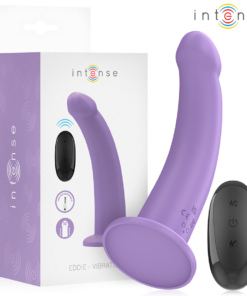 INTENSE - EDDIE VIBRATOR 17,5 CM 10 VIBRATIONEN LILA FERNBEDIENUNG