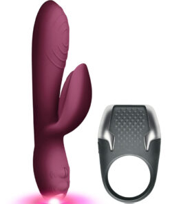 CLIMAXIMUM - LAMOUR KIT RABBIT VIBRATOR + LED-PENISRING