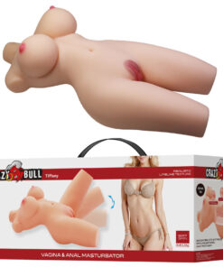 CRAZY BULL - TIFFANY REALISTISCHER WEIBLICHER TORSO VAGINA UND ANAL 5,5 KG
