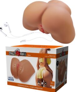 Alternative view of CRAZY BULL - ILANA REALISTISCHER WEIBLICHER PO-VIBRATOR UND SAUGER MIT TON 6,8 KG