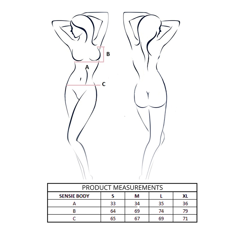 PASSION - SENSIE BODY SCHWARZ S/M – Bild 4