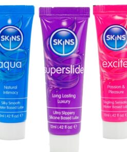 Alternative view of SKINS  VITAL LUBES KIT AQUA, SUPERSLIDE  EXCITE GLEITMITTEL 3 x 12 ML