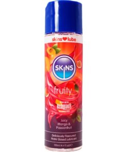 SKINS  FRUCHTIGES, WASSERBASIERTES GLEITMITTEL MANGO  PASSIONSFRUCHT 130 ML
