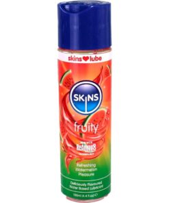 SKINS  FRUCHTIGES, WASSERBASIS-GLÄTTER WASSERMELONE 130 ML