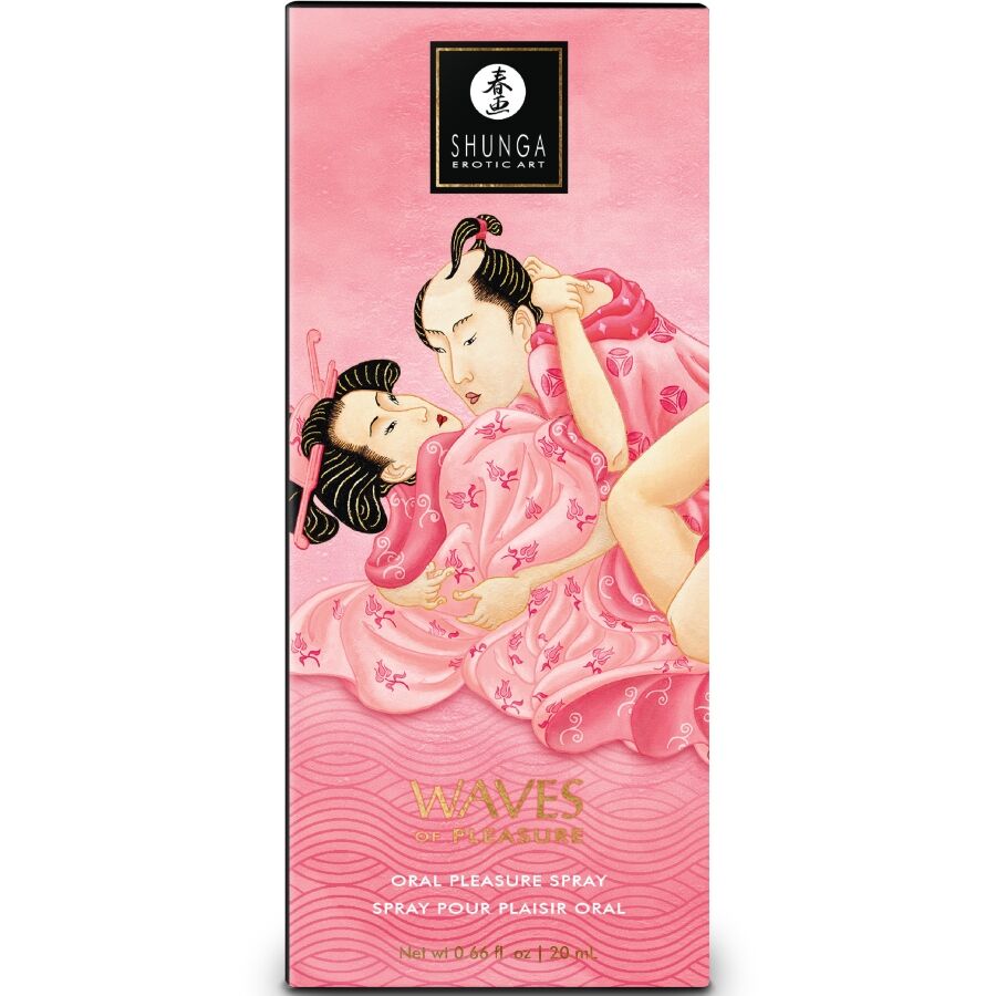 SHUNGA - WAVES PLEASURE SPRAY ORAL SEXUCTIVE WATERMELON 20 ML – Bild 3