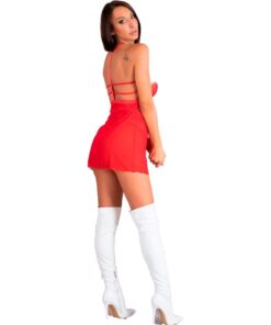 Alternative view of LIVCO CORSETTI FASHION - SANTAS CANDY LC 90722 CAMISA + TANGA NAVIDEÑO S/M