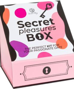 SECRET PLAY - VERGNÜGUNGSBOX FÜR PAARE: WÜRFEL + VIBRATIONSKUGEL + FEDERSTIFT