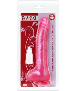 BAILE - REALISTISCHER ROSA DILDO DONG MIT SAUGNAPF