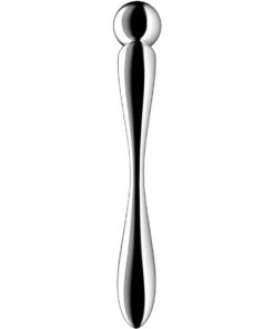 Alternative view of SATISFYER - STAR FORCE 2 DOPPELDILDO AUS EDELSTAHL