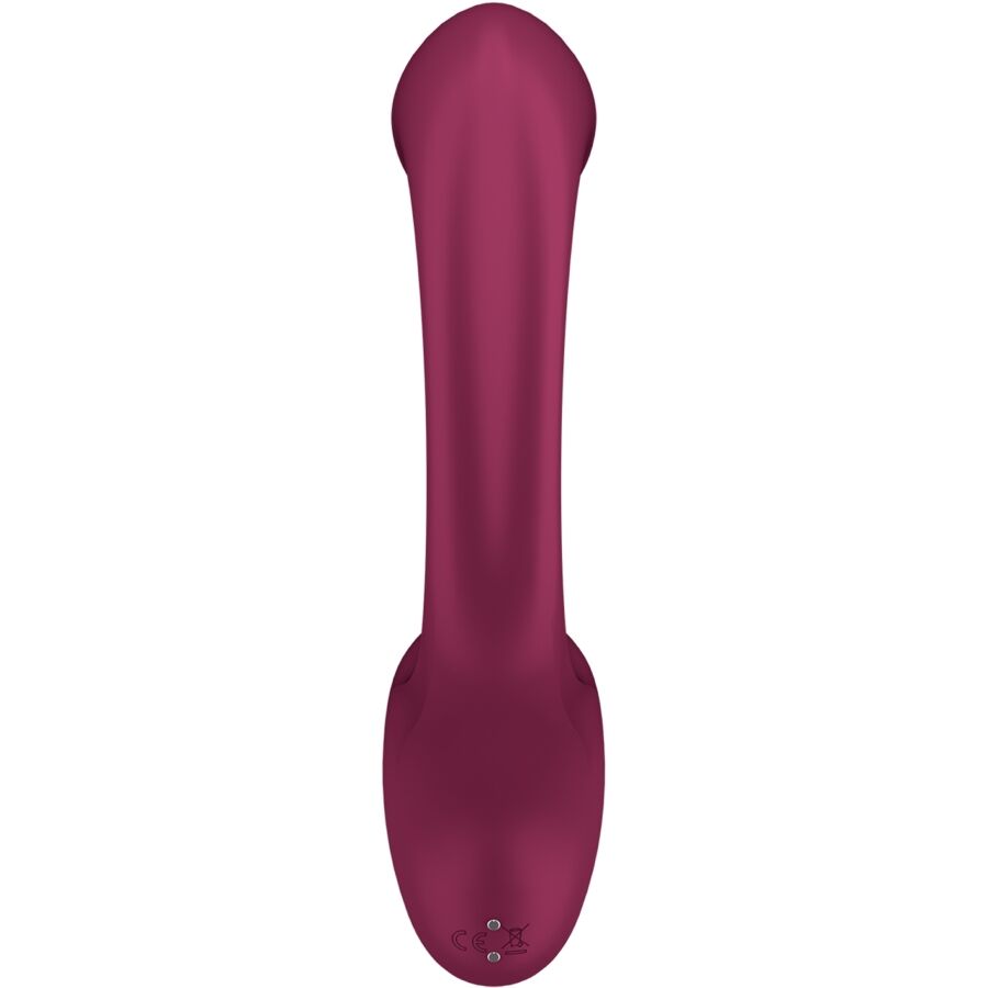 SATISFYER - G FOR GODDESS 2 RABBIT VIBRATOR FLASCHE BORDEAUX – Bild 5