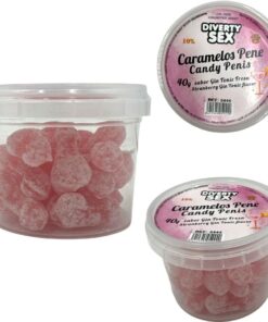 DIABLO PICANTE  20 Penisbonbons mit Gin-Tonic-Geschmack
