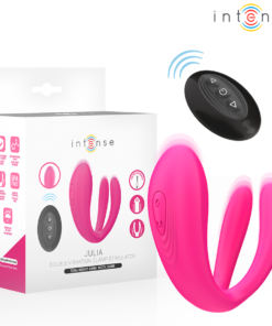 INTENSE - JULIA DOPPELVIBRATOR-KLEMMENSTIMULATOR MIT FERNBEDIENUNG